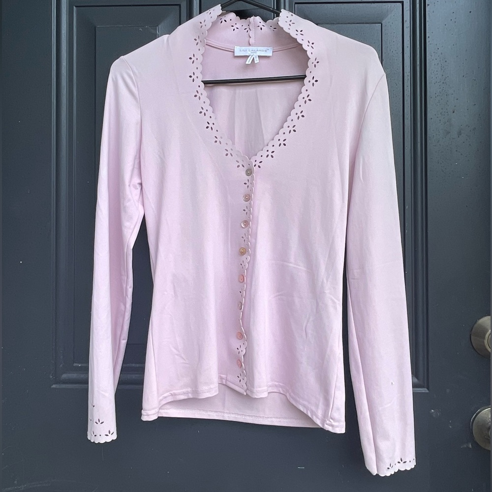 2for$20🍒 Lili Lalande laser cut top Made in France